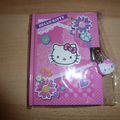 Hello Kitty locking diary Collage (2012 )