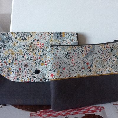 Pochettes en duo pour Laetitia 