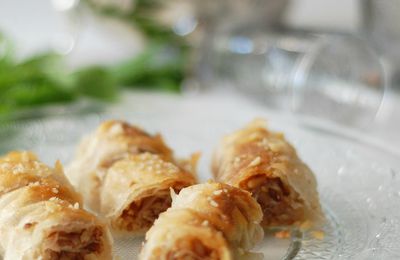 Baklawa Rolls ... aux Noix 