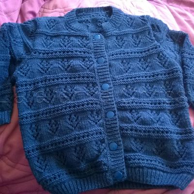 gilets points fantaisies ajourés (suite)