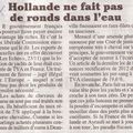 Article du Canard enchaîné du 28 novembre 2012