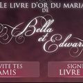 Signez le livre d'or du mariage de Bella et Edward!