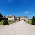 LUNÉVILLE (54) - La terrasse et les jardins à la française du château 