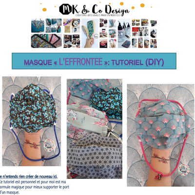 Tutoriel Masque en tissu "L'Effrontée" 