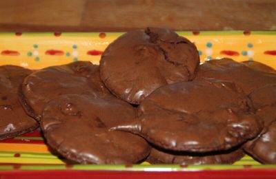 Cookies soufflés au chocolat