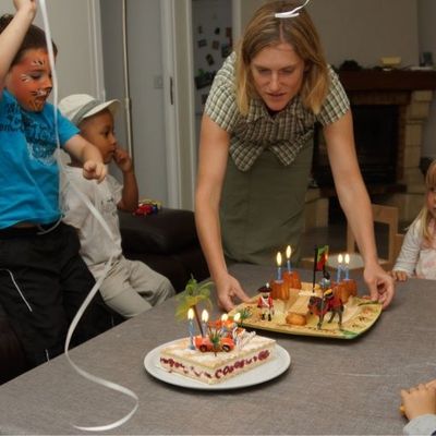 Fête d'anniversaire avec les copains 