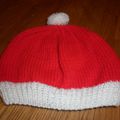 Bonnet de noel 3/6 mois