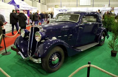 La Salmson type S4D faux cabriolet de 1935 (23ème Salon Champenois du véhicule de collection)