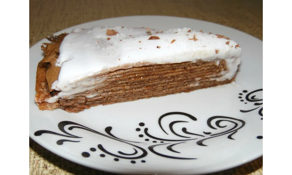 Recette: Gateau de crêpes choco coco 