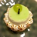 Entremet à la pomme verte