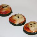 Mini pizza-courgette