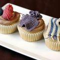 Tricot cupcakes