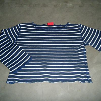 TEE SHIRT RAYE MARIN TEX 2ANS