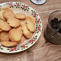 Sablés au parmesan et tapenade