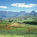 Un fabuleux site naturel : le Drakensberg 