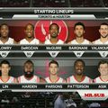 NBA : Toronto Raptors vs Houston Rockets