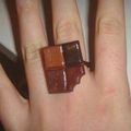 Une bague chocolat ... 