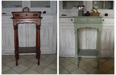 Relooking pour une  petite table