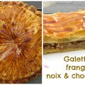 Galette à la frangipane noix & chocolat blanc