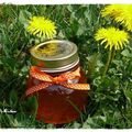 Confiture de fleurs de pissenlits