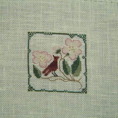 Fleurs et oiseaux
