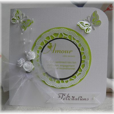 Deux nouvelles petites cartes juste en blanc et