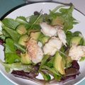 Salade de langouste tiède