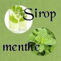 Sirop de menthe (au delimix)