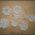 Fleurs..boules..au crochet