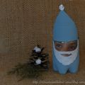 Calendrier de l'Avent #10 Père Noël en pot - recyclage & bonheur d'offrir