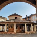 Direction Auvillar, également un des plus beaux villages de France, 21 km entre Moissac et Auvillar, le dimanche 16 septembre