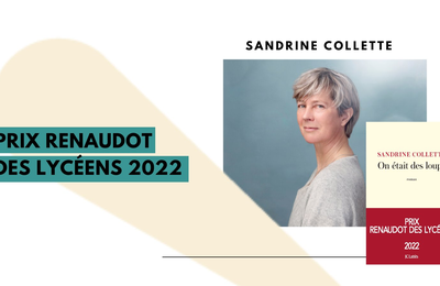 Lauréate du prix Renaudot des Lycéens  2022