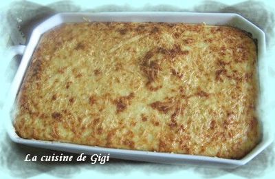 Gratin de chou-fleur au petit billy