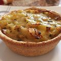 Quiche de Brandade de morue