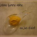 Crème bonne mine au jus d'aloé