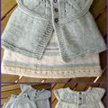 Robe et gilet Stone washed