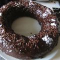 gateau couronne au pépites de chocolat