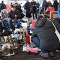 Le marché des biffins de Montreuil vu par le Parisien