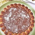 Moelleux noix de coco, poires et chocolat 