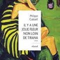 Il y une jolie fleur non loin de Tirana Philippe Cuisset Éditions Elyzad