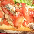 Crostinis de sardines