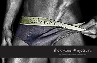 CAMPAGNE CALVIN KLEIN : SHOW YOURS. #mycalvins