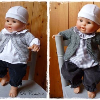 Vestiaire poupée et autres petites mailles...
