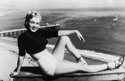 1950 Marilyn sur la baie d'Hollywood 1