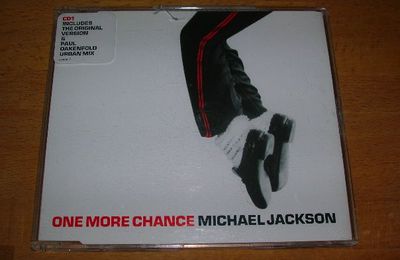 One More Chance (CD Maxi - Angleterre)