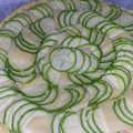 TARTE FINE COURGETTES/COMTE