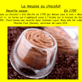 la mousse au chocolat, en 1755