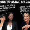 Le vote blanc de Marine Le Pen