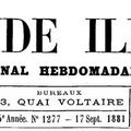 Grands incendies de 1881 vus par Le Monde Illustré