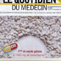 Paracétamol 1000mg gélules, Sanofi-Aventis et le Quotidien du médecin